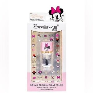 Minnie Mouse Nail Decal Polish Set